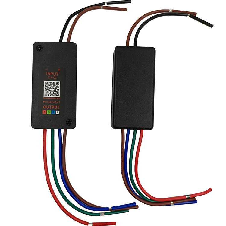 宁波24V/5A/LJD524-Q1/ RGB七彩灯控制器