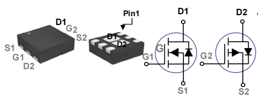 XR2221 N+P双通道宁波场效应管，低导通内阻