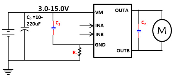3.5A, 3.0-15.0V 宁波单通道H桥驱动芯片SA8339